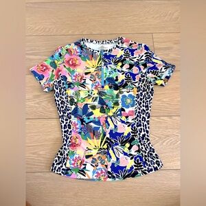 Johnny Was Layla Surf Shirt Size XS